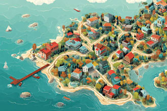 make vector map designs