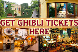purchase ghibli museum tickets and ghibli park tickets