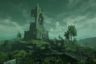 create procedural generation map, height map and terrain map in unreal engine
