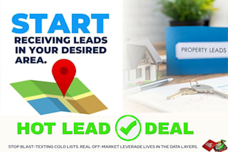provide you off market property leads with skip tracing