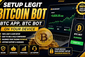 setup legit bitcoin bot, btc app, btc bot on your device