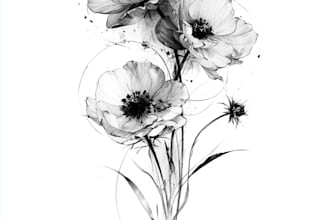 draw custom anime tattoo design