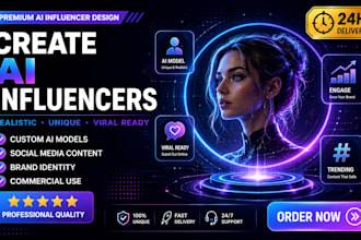 design ai influencer digital avatars