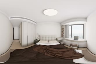 create photorealistic 3d interior rendering