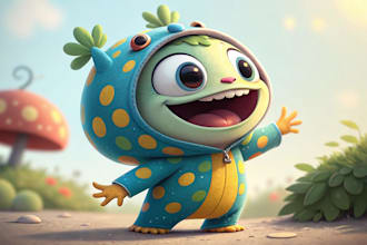 draw cartoon, comic illustrations and mascot characters