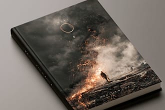 design best selling fantasy book cover for you
