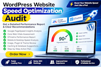 do wordpress websites speed optimization audit