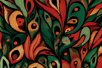 create a seamless repeating pattern design