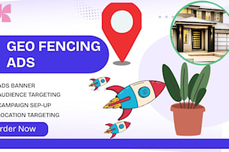 set up geofencing ads real estate and audience targeting
