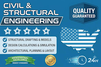 be your civil and structural engineer for structural design