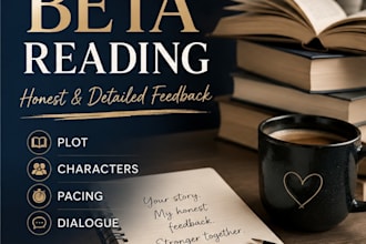 novel feedback and beta reading