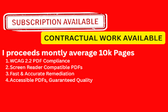 remediate PDF documents for ada wcag accessibility