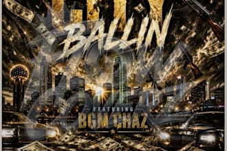 design a custom hip hop and album cover