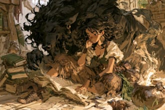 illustrate your children book beautifully