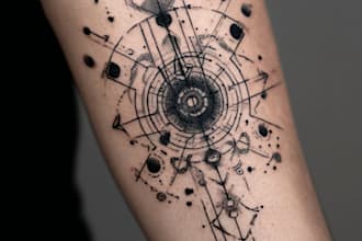 design a modern and minimalist tattoo design