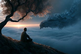 create a realistic amazon lifestyle photo composite
