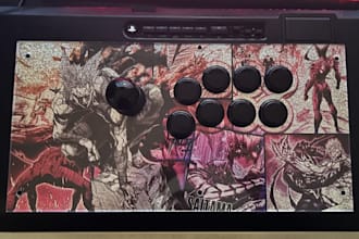 design custom art for your fightstick, hitbox, or arcade stick