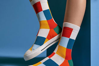 design custom and unique socks design
