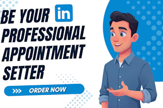 be your professional manager for linkedin marketing and profile growth