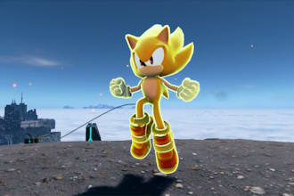 create your sonic oc mod for sonic frontiers , generation and sonic crossword