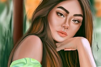 do realistic or fantasy portrait
