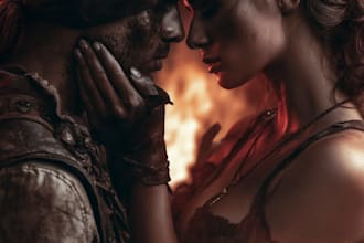 design fantasy book cover horror or romance book cover art
