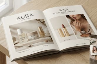 design fashion lookbook, beauty editorial catalogue, fashion magazine, boutiques