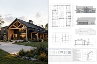 design custom barndominium house plans and floor plans