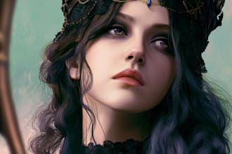 do realistic or fantasy portrait