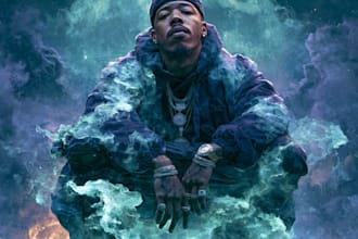 design professional rap and hip hop album cover art