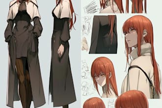 create premium anime art and custom anime illustration