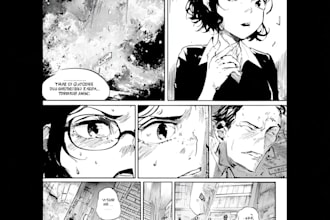 create professional comic art and comic illustration