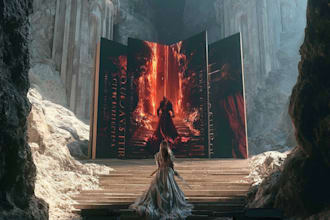 design book cover, fantasy book cover, ebook cover, fantasy