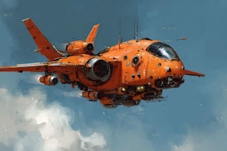make original sci fi concept art for game or movie