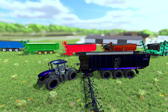 create realistic farming simulator map vehicle truck farm house fs19 fs22 fs25