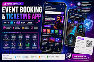 deliver an event booking app