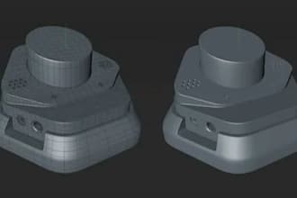 3d cad product design hard surface model mechanical solidworks for 3d printing