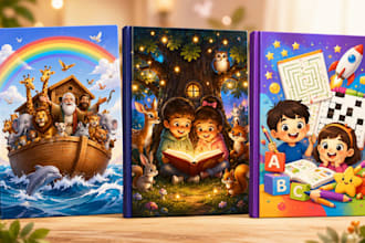children story book illustration christian children story book illustration kid