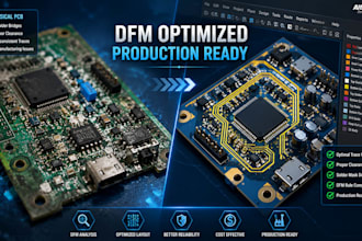 clone pcb, perform dfm analysis and prepare files for jlcpcb pcbway