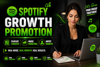 help grow your spotify audience with music promotion and artist marketing