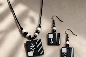 create beautiful handmade terracotta and clay jewelry