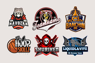design or redesign baseball team jersey or sports club logo design