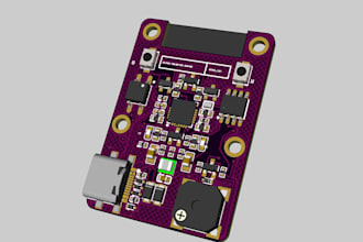 review your pcb schematic and layout for errors and manufacturing