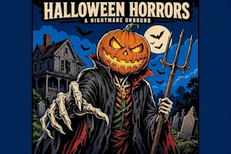 make horror poster halloween art horror comic book