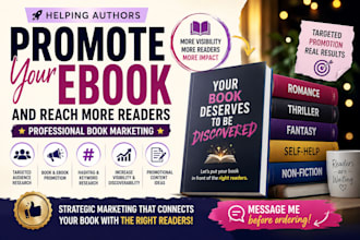 do ebook marketing and book promotion for authors