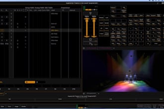 create lighting visualizations for theatre stage