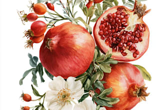 do botanical illustrations of flowers