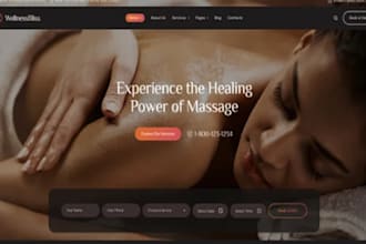 design wix fitness website yoga wellness website and online booking