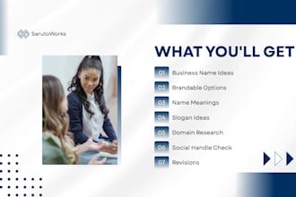 find the perfect business name for your startup