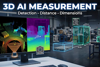build 3d object detection measurement and lidar computer vision systems